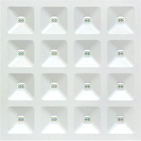 Panneau LED 15-36W 60x60cm 140lm/W UGR16 Blanc - SILAMP