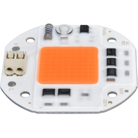 Volllicht-LED-Pflanzenlampe 380-800NM, Hochleistungs-COB-Chip 100W 110V, löt- und treiberlos, ideal für Hydrokulturpflanzen, Blumen und DIY-Gartenarbeit. (1/5)