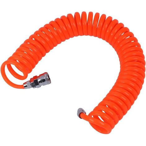 Tuyau en spirale pneumatique flexible PU pour compresseur d'air 6M 19.7ft 8mm x 5mm Lefou (1/5)
