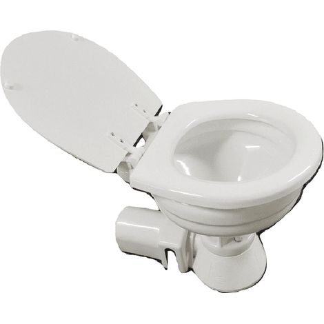 12V Electric Marine Toilet - Compact Boat Yacht RV Motorhome (1/5)