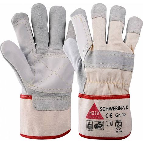 Hase Lederhandschuhe "Schwerin V K" 10