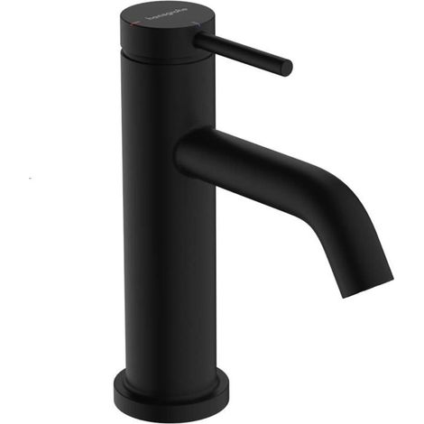 Hansgrohe – Waschtischarmatur Einhebelmischer CoolStart EcoSmart schwarz matt – Höhe 160mm – Auslauflänge 108mm – 73301670 (1/2)