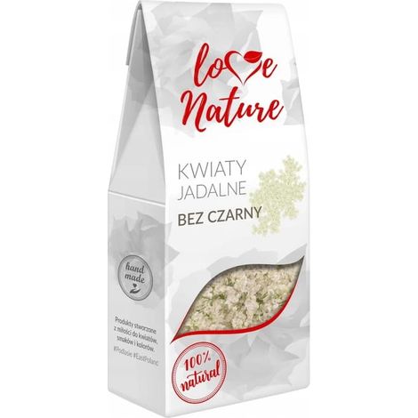 Love Nature getrocknete essbare Blüten HOLUNDER