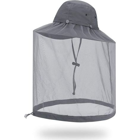 Capuchon de moustiquaire, filet d'abeille anti-insectes, prévention des moustiques de jardinage en plein air