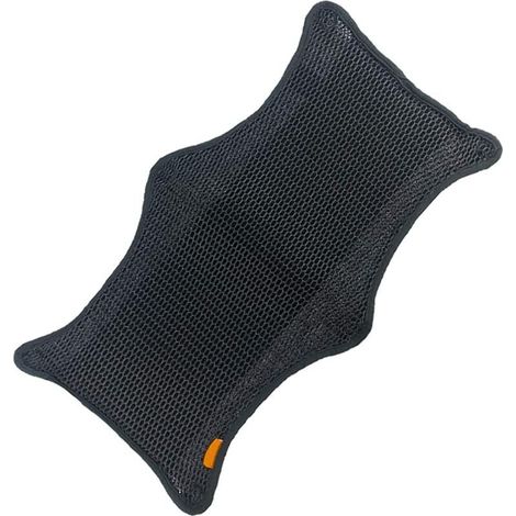 Cojín de asiento de motocicleta de malla 3D con ventilación - Funda de asiento de motocicleta transpirable - Talla XL