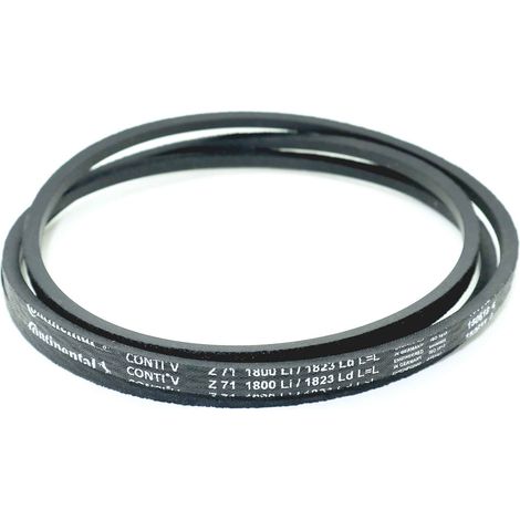 Courroie trapézoidale lisse Contitech Conti V Z71 10 x 1800 Li / 1823 Ld