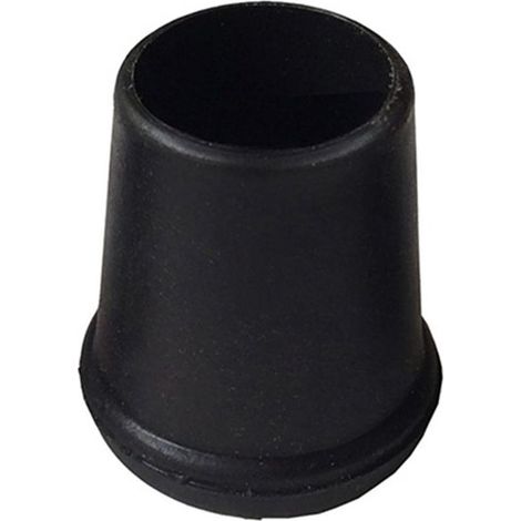 Sachet de 25 embouts en caoutchouc noir 16mm