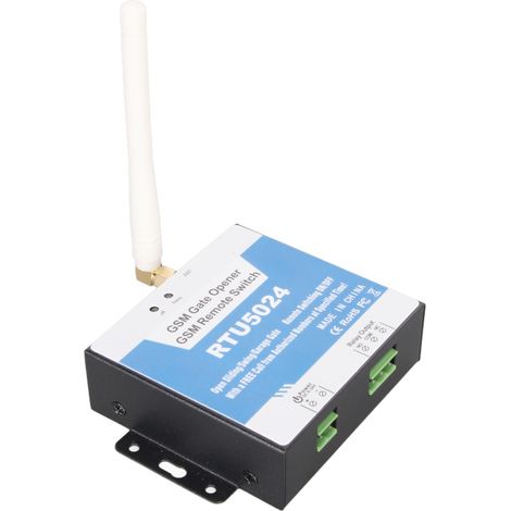 Télécommande GSM pour portail, marche/arrêt, commande par SMS et appels gratuits, boîtier métallique RTU5024, contrôleur d'accès pour réseaux 850, 900, 1800 et 1900 MHz (1/5)