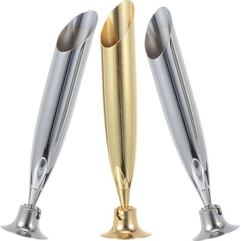 Porte-stylo en métal au design créatif, support pour marqueurs et stylos, base de bureau acier (1/5)