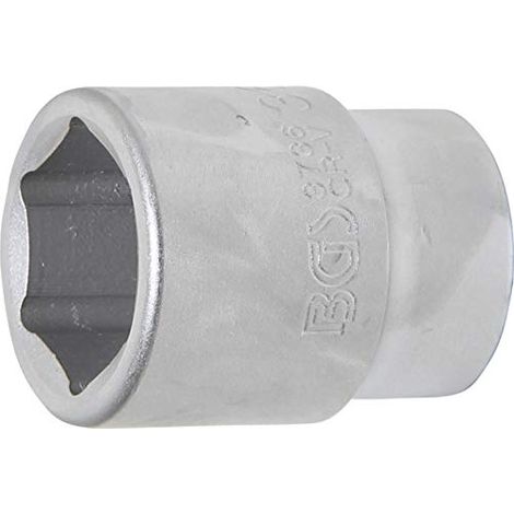Llave de vaso hexagonal entrada 25 mm (1") 36 mm (1/3)