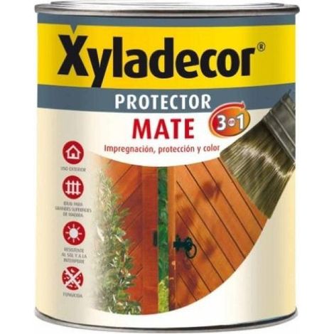 BRUGUER PINTURAS AKZO xyladecor mate extra 3 en 1 incoloro 5 l 5153004