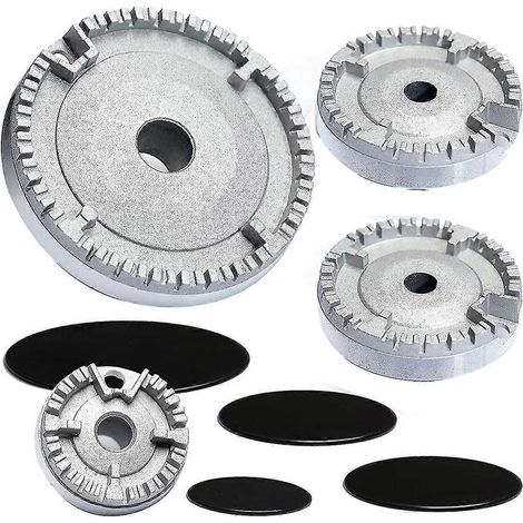 Kochtopfdeckel-Set (verbessert), Gaskochfeldkappe, Gasdeckel passend für Gasherdbrenner