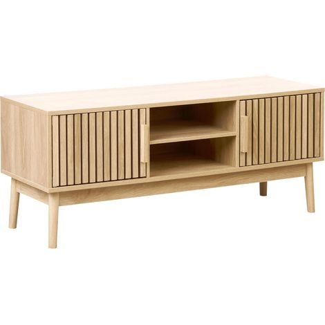 TV Stand LYNWOOD Light Brown