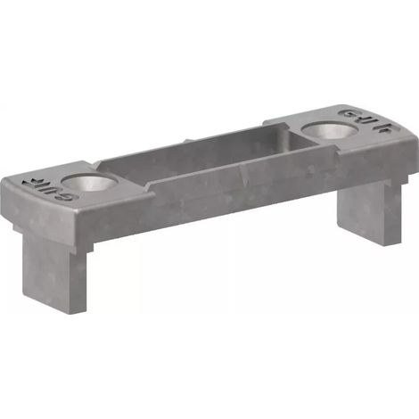 Paire de fiches en applique pour porte en verre - DOM