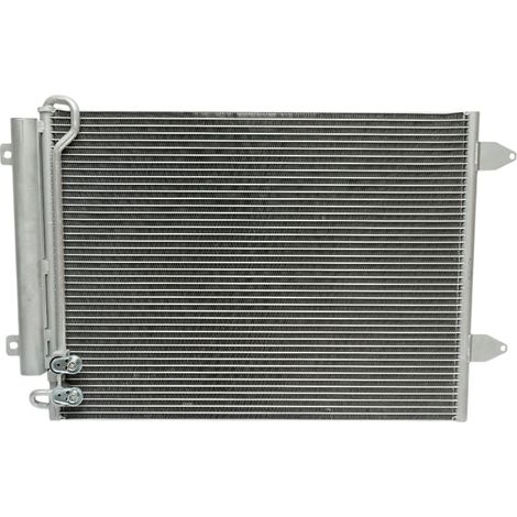 Radiatore climatizzazione (condensatore AC) – VW Passat B6, B7, CC Dimensioni: 570 × 440 × 16 mm Codici OEM: 3C0820411, 3C0820411C, 3C0820411E, 3C0820411G, 3C0820411J, 1924005466 (1/5)