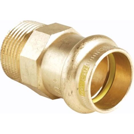 Raccord gaz ibp nypel gz 22x1/2 cuivre bronze 180° (1/2)
