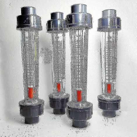 50 60 100 160 250 400 600 800 l/h -15 Débitmètre Tube en plastique Eau liquide Rotamètre Mesure GuanGuan 25-26