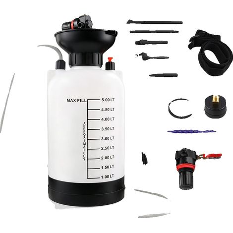 Pompa estrattore di fluidi, capacità 5L, compatibile con sistemi automatici e manuali, 5L (1/2)