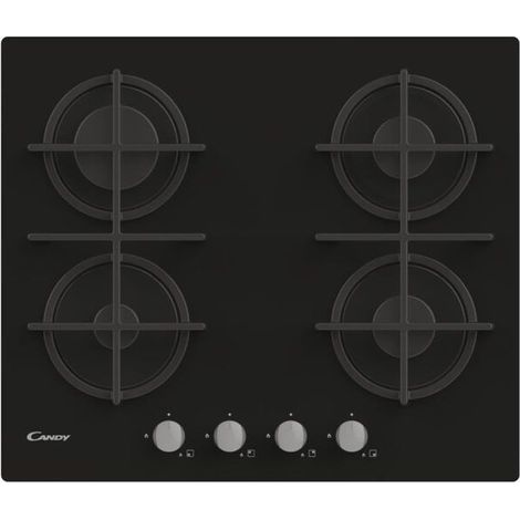Candy CVG6B Noir Intégré 59 cm Gaz 4 zone(s)