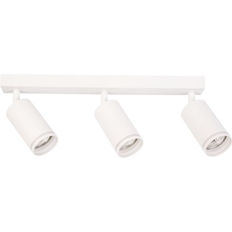 Lampada parete/soffitto 3xGU10 bianca Paris Polux IP20 (1/5)