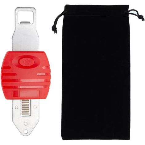 Verrou de porte antivol portable, serrure de sécurité pour voyage, protection de chambre pour maison, hôtel, appartement (1/5)