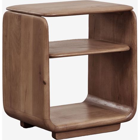 Table de chevet rectangulaire 40x30 cm en bois Tinsley SKLUM