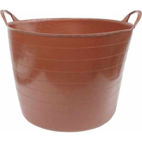 Espuerta de plástico 42 litros  Capazo de goma  Gama ColorFull Medium