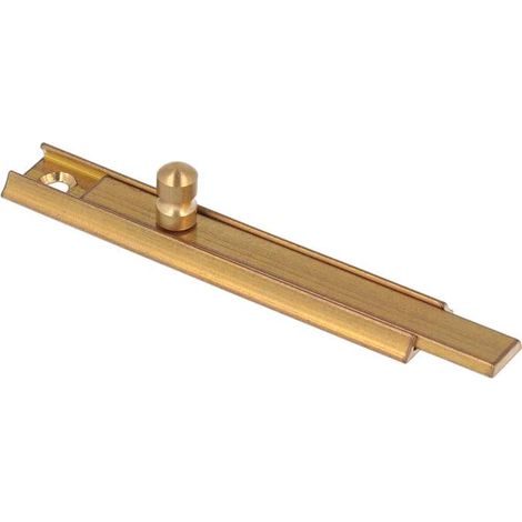 Catenaccio ad incastro 70 mm. in ottone lucido