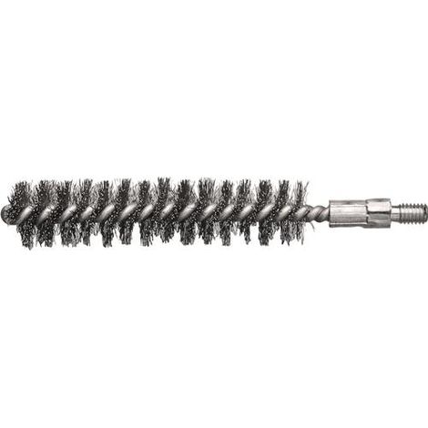 Rohrbürste L.115mm D.15mm VA gewellt Besatz-L.80mm 10 (1/2)