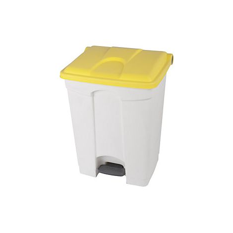 Pedal-/Tretabfallsammler  Volumen 70 l  BxHxT 505 x 675 x 415
