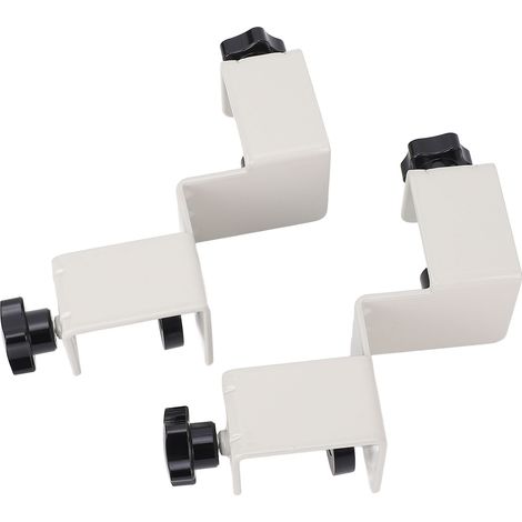 Lot de 2 étaux d'angle droit en fer épaissi pour menuiserie, serre-cornière pour cadre photo et aquarium (1/5)
