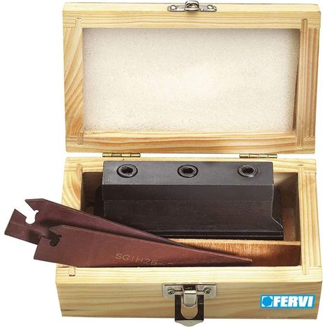 SET WERKZEUGE FÜR EXTERNES SCHNEIDEN FÜR DREHMASCHINE FERVI T091