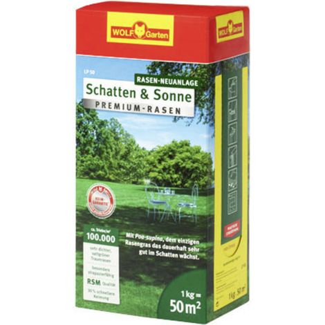 WOLF-Garten 3820031 Premium-Rasen Schatten & Sonne LP50 1 St. (1/2)