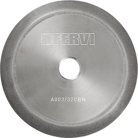 Mola in CBN FERVI A003/32CBN per affilatrici - 125 x 20 x 19 mm - punte da 13.1 a 32 mm