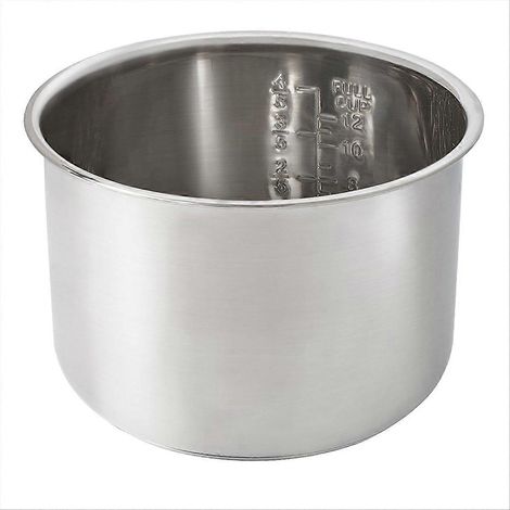 Cuve intérieure de rechange pour cuiseur à riz Instant de 6 litres - Cuve de rechange en acier inoxydable, revêtement antiadhésif (1/5)