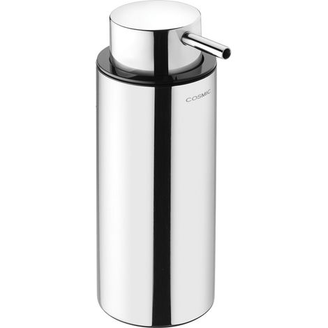 COSMIC Logic porte-savon liquide distributeur de savon acier inoxydable brillant à poser sur plan (200ML) (1/5)