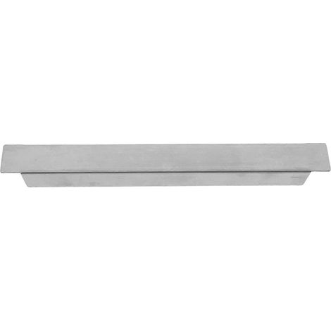 Barre d'adaptation pour buffet : barre d'adaptation en acier inoxydable de 26,5 cm (10,41 pouces) servant de séparateur alimentaire métallique pour hôtels, restaurants, traiteurs et établissements de (1/4)