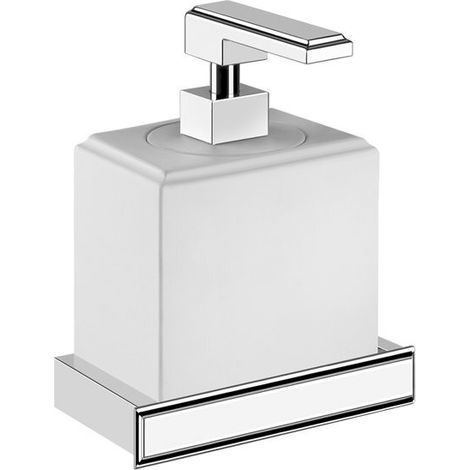 Gessi Eleganza, support mural pour distributeur avec gobelet,