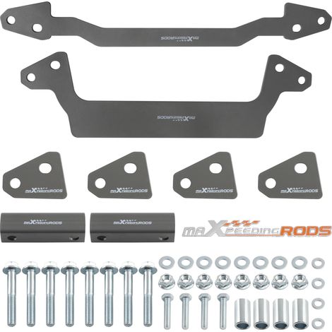 Höherlegung Satz 2" vorne + hinten for Kawasaki Brute Force KVF650 KVF750