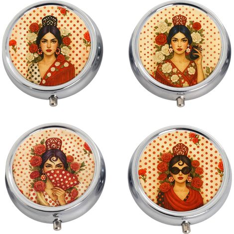 Signes Grimalt Pastillero Novedad Pastillero Flamenca Expositor Novedad Multicolor 6x5x2cm 39672