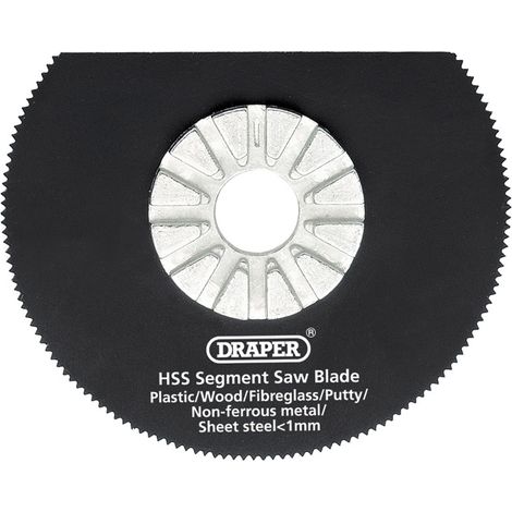 Draper HSS Segment Saw Blade 63mm Dia. x 18tpi (26057) (1/5)