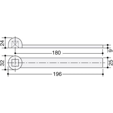 BRACCIO MAB INFERIORE AC2 OTTONE NATURALE