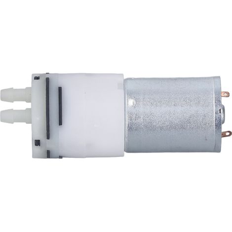 Mikro-Vakuumpumpen-Booster, Mini-Wasser-Luftpumpenmotor für Wasserspender, Haushalts-Kaffeemaschinen, DC 12V 370A (1/5)