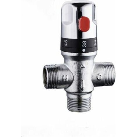 Vanne thermostatique pour chauffe-eau domestique, robinet à vanne thermostatique, robinet de douche à six points (1/5)