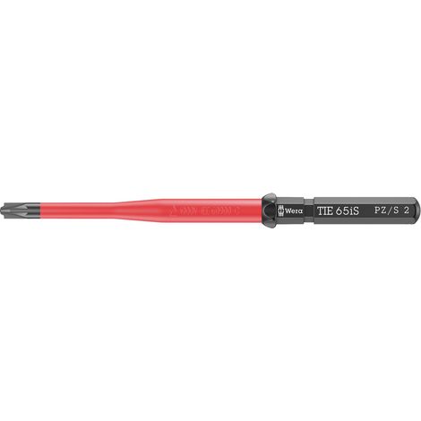 Wera Kraftform Kompakt VDE 65 iS PZ/S 2 x 157 mm TIE pour électricien plus/moins Lame interchangea (1/5)
