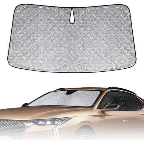 Pare-Soleil pour Pare-Brise Remplacement pour Citroen DS4/DS No 4 2021-2026, Pliable Pare-Soleil pour Pare-Brise de Voiture, Bloque 99% des Rayons UV et Maintient Votre Véhicule au Frais,- (1/5)