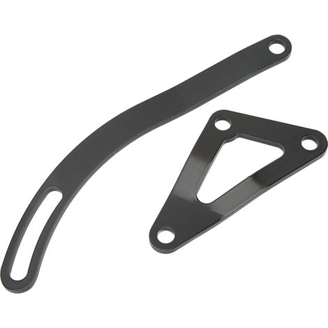 Staffa alternatore pompa acqua di ricambio in acciaio nero per motore CHRYSLER 318 340 360 (1/5)