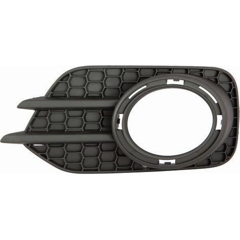 Grille de pare-choc avant gauche avec trou anti-brouillard et moulure Offroad Volkswagen Tiguan 1 phase 2 2011-2016
