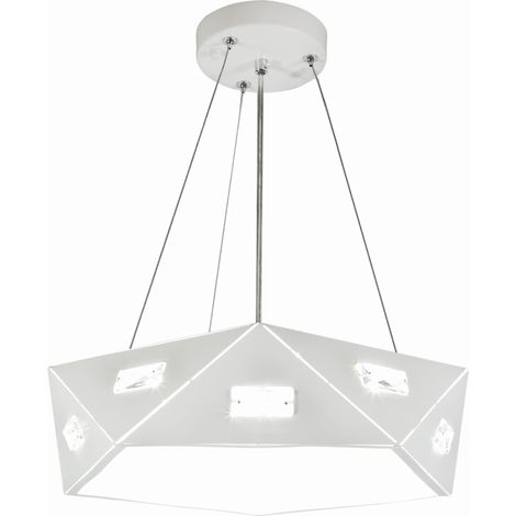 Lampadario Candellux Nemezis 31-59147 bianco 3xG9 42cm (1/2)