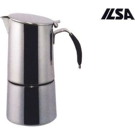 Ilsa Omnia Express caffettiera 6 tazze induzione acciaio